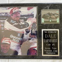 Dale Earnhardt Plaque
