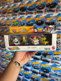 Hot Wheels Toy Story Set of 4 – Good Condition