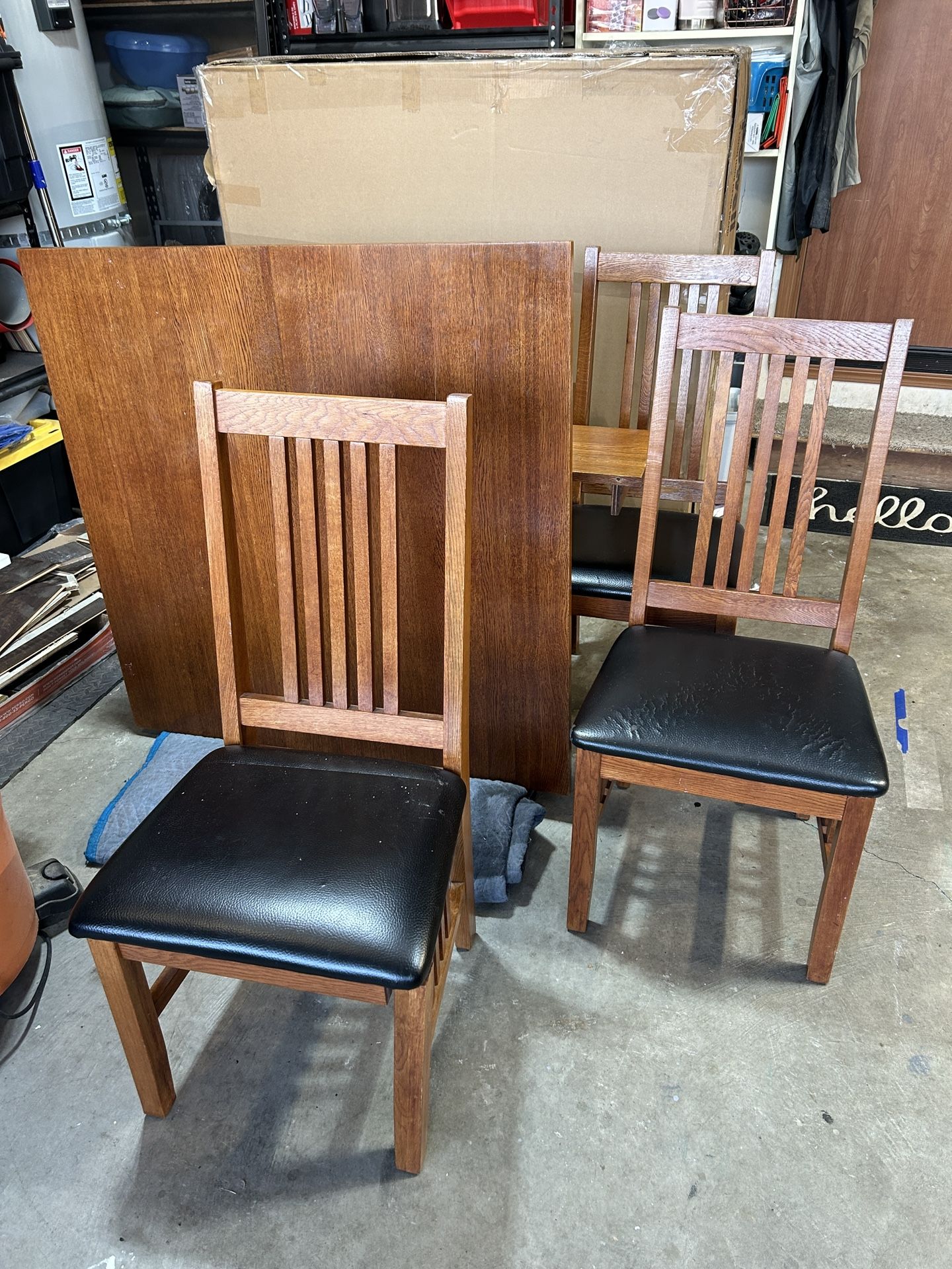 SOLID WOOD DINING SET