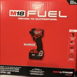 Milwaukee M18 fuel hex impact driver