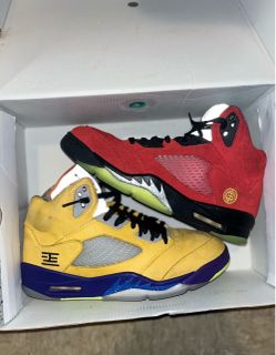Air Jordan what the 5s size 9
