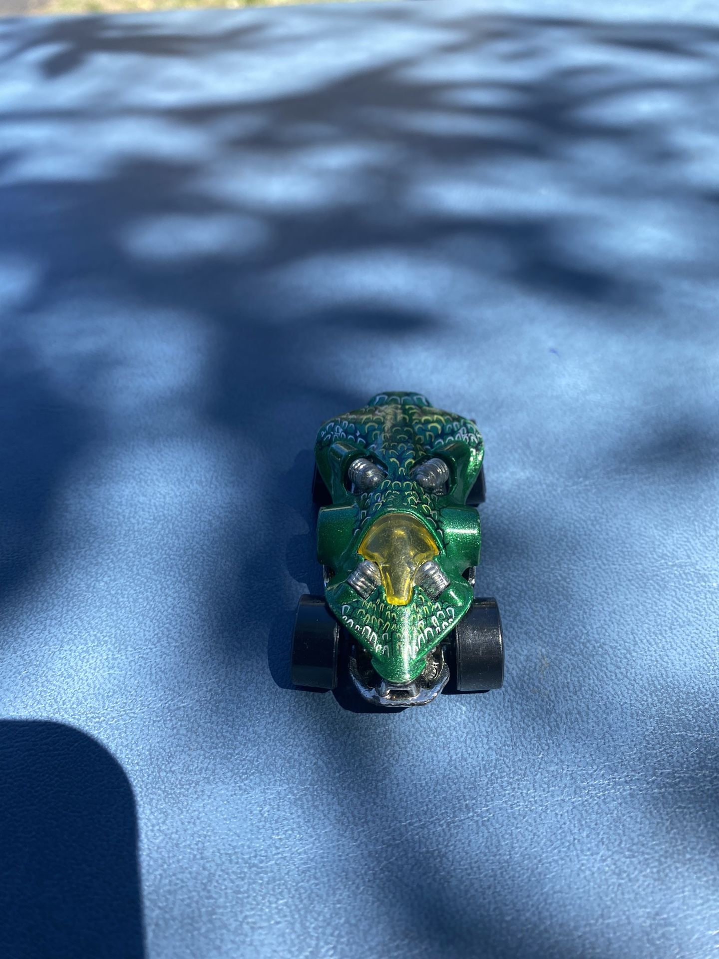 Swamp Buggy Green And Gold Mattel Hot Wheel