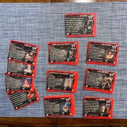 1998 WWF Superstarz Card Set. Missing 62 & 63