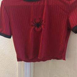 Spider-Man Crop Top
