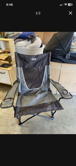 LOW PRICE MOVING- COLEMAN WIDE SEATING CAMPING CHAIR