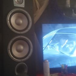 Theater Surround Sound And Amplifier 