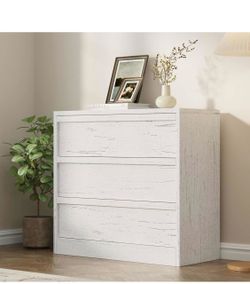 Brand New 3 Dresser for Bedroom, 30.5" Tall Dresser, Freestanding Vertical Drawer with Storage, Wooden Closet Chest Storage for Living Room, Hallway,