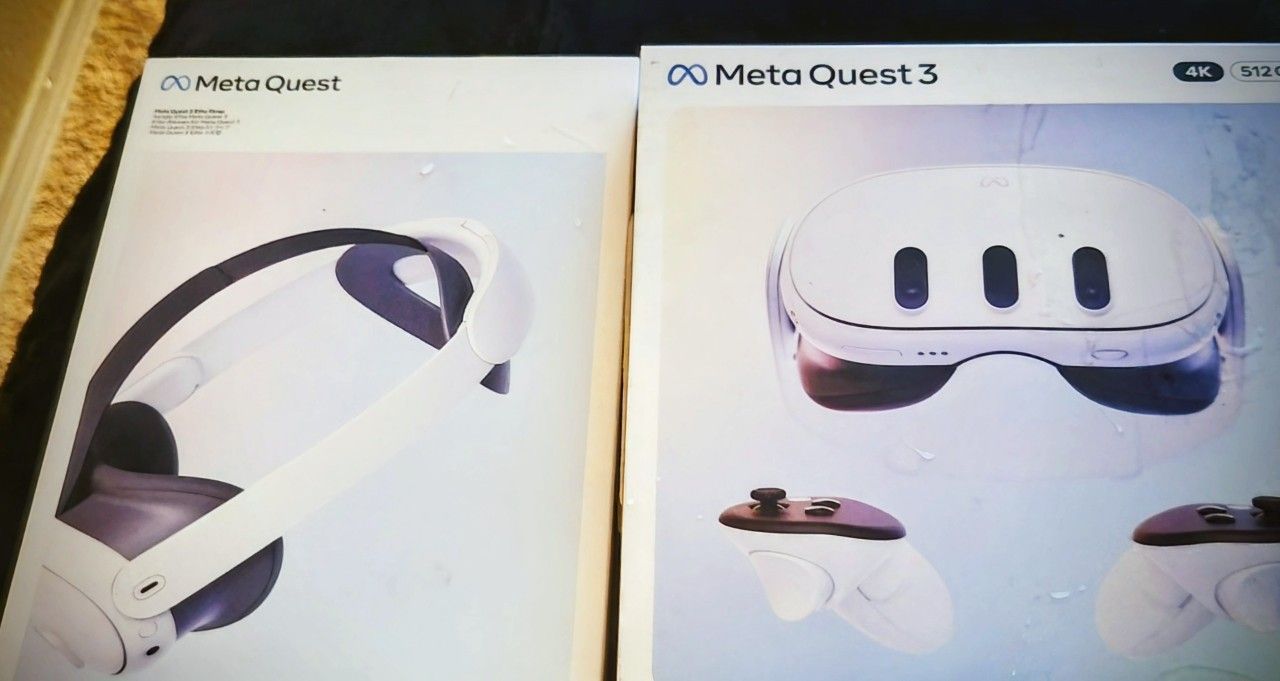 Meta Quest 3 512GB All-In-One Mixed Reality Headset &Meta Quest Elite Strap - Works with Meta Quest 3