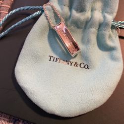 Tiffany Silver Pendant  