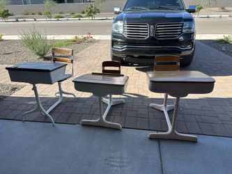 Vintage Children’s Desks 