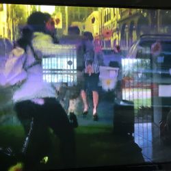  Sony 52 inch rolling TV