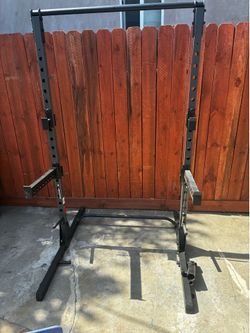 Squat Rack and accessories