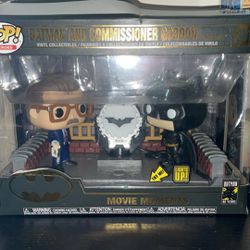 Batman & Commissioner Gordon Funko Pops