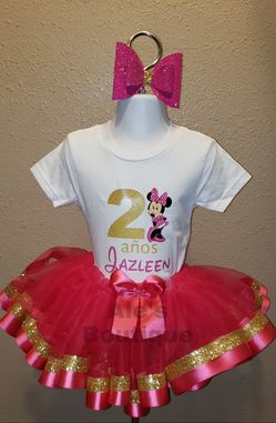 Minnie mouse tutu outfit