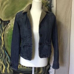 Vintage lucky Brand Jean jacket 