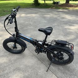 Collapsible Lectric E-Bike With Upgrades