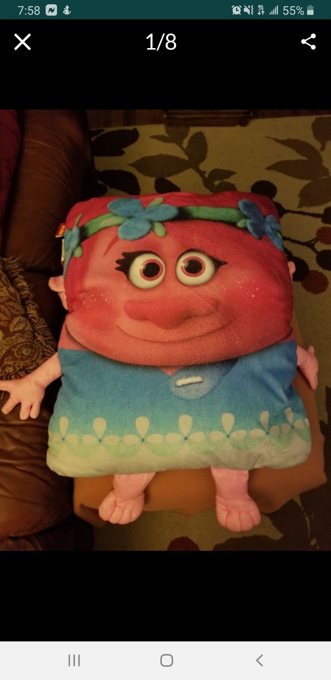 Trolls pillow