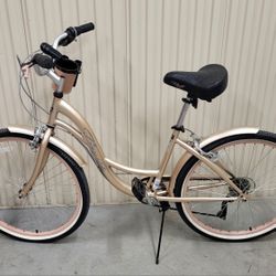 Kent Bicycle:26" ROSE GOLD BAYSIDE CRUISER, IN REALLY GOOD CONDITION, NEW SELLS FOR OVER $200