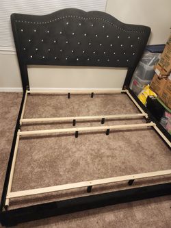 KING BED FRAME ONLY