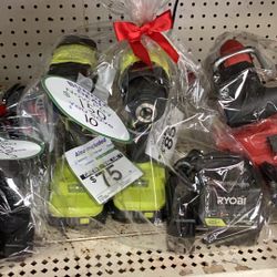 Impact Drill And Drill With Two Battery And Charger 