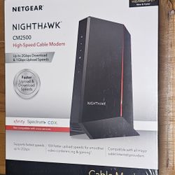 Netgear CM2500 Cable Modem Brand New