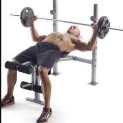 New Sealed Box Weider XR 6. I includes Weight Bench Incline & Decline and Full Rack The Barbell nor the Weights aren’t included