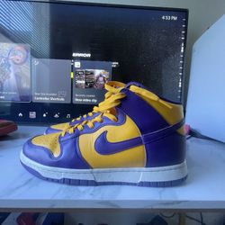 Nike Dunks High Laker 