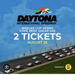 2 Tickets To Coke Zero 400 In Daytona Sat Aug 26th