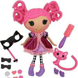 Lalaloopsy Silly Hair Doll - Confetti Carnivale with Pet Cat

