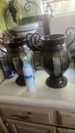 Rustic vases