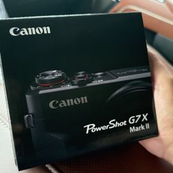 Canon PowerShot G7X Mark II