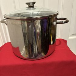 Wolfgang  Puck 8 Qt Stockpot 18-10 Stainless Steal