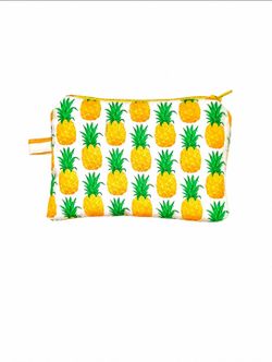Handmade Quilted Zipper Pouch Wallet