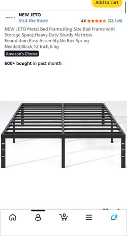 King size frame