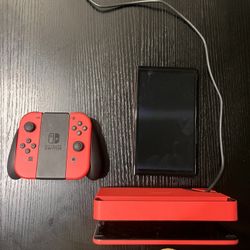 Mario Themed Nintendo Switch OLED