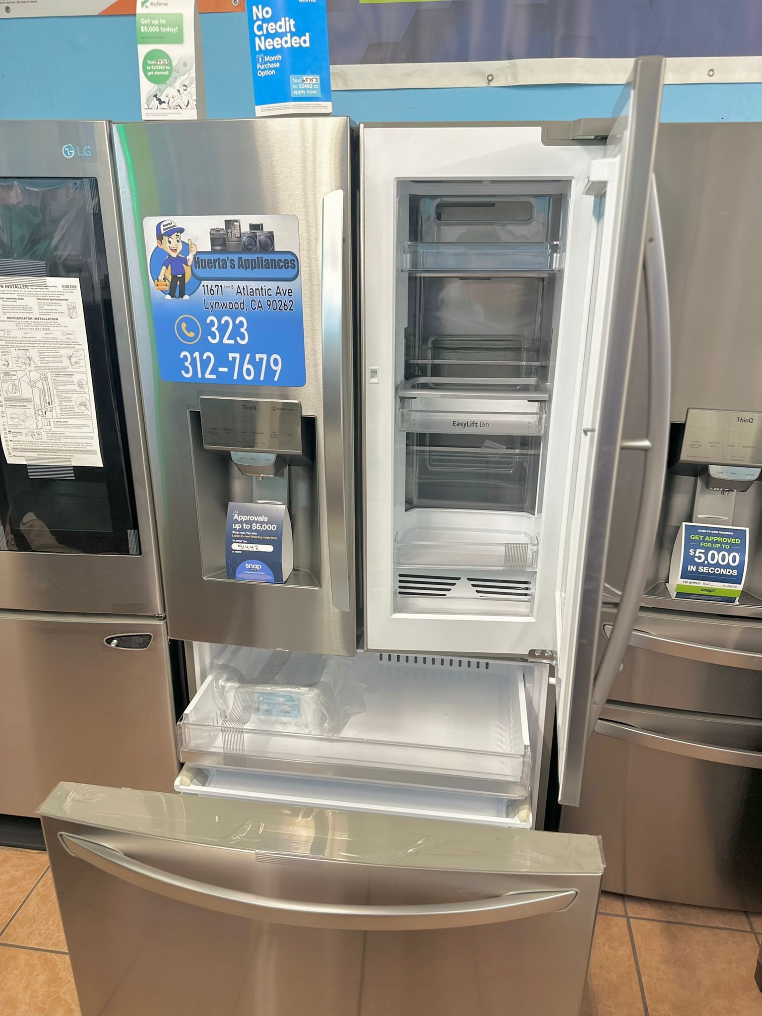 LG Refrigerator Instaview