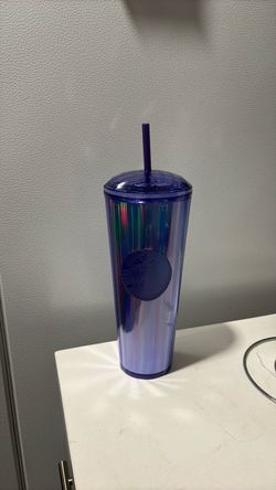 Purple Starbucks cup