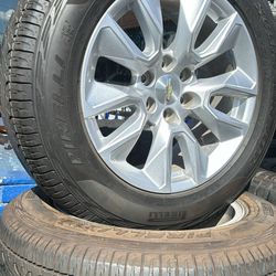 WHEELS OEM 20” CHEVY SILVERADO 🔥