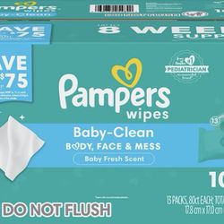 Pampers Baby Wipes 