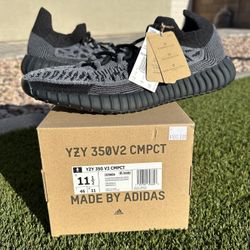 Adidas Yeezy 350 V2 CMPCT Slate Onyx NEW/RECEIPT SIZE: 11.5 $120 FIRM ONLY!