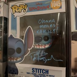 Signed Stitch Funko