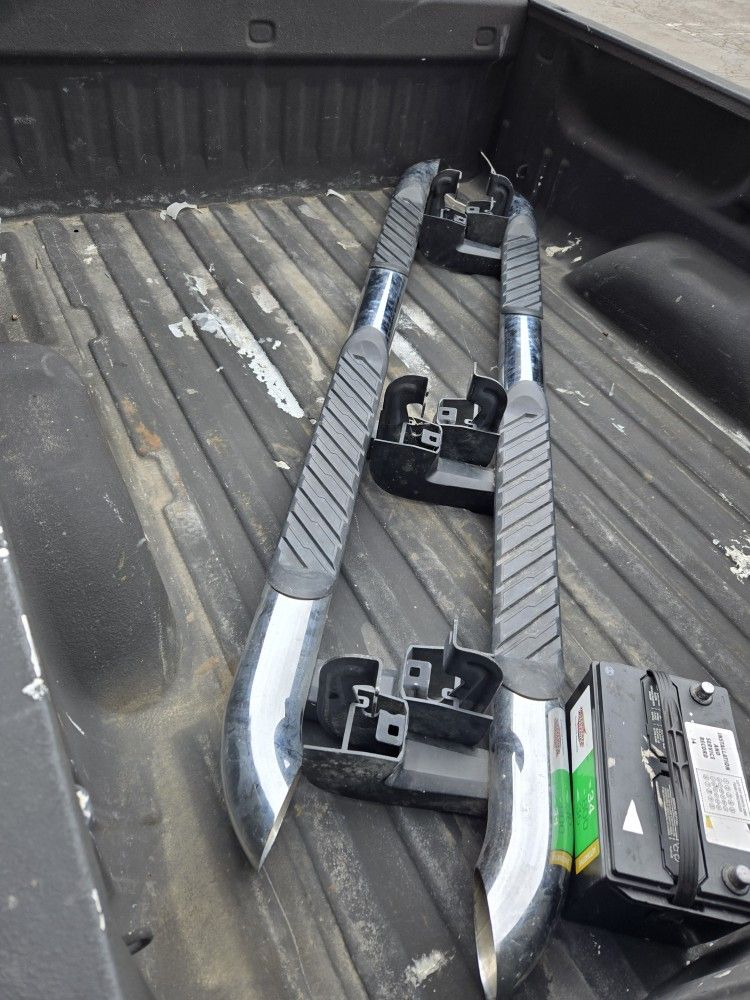 TRUCK SIDE STEPS $150