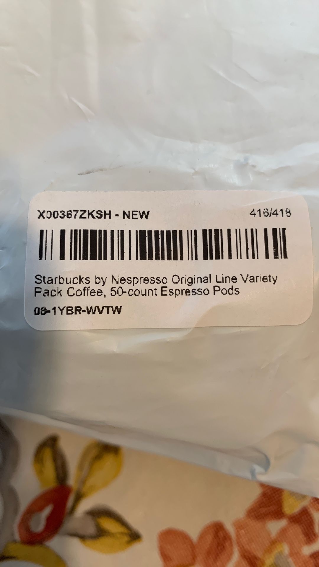 Starbucks By Nespresso Original Line Variety Coffee