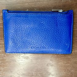 Men’s blue coach wallet