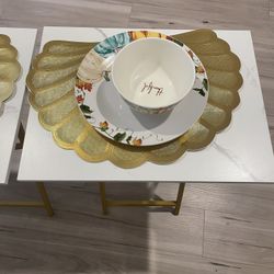 Tv Dinner Tray ( Items Included )