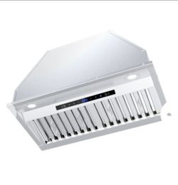 Firegas 30in Range Hood Insert 800CFM Ducted/Ductless  Stainless Steel