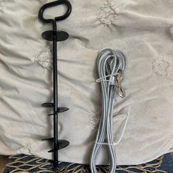 Eurnar Heavy Duty Anchor Kit W/Bonus Dog Tie Out Cable」