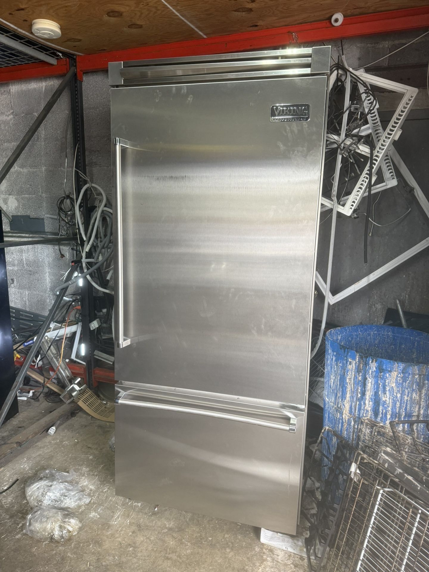 viking refrigerator 36 inches built in