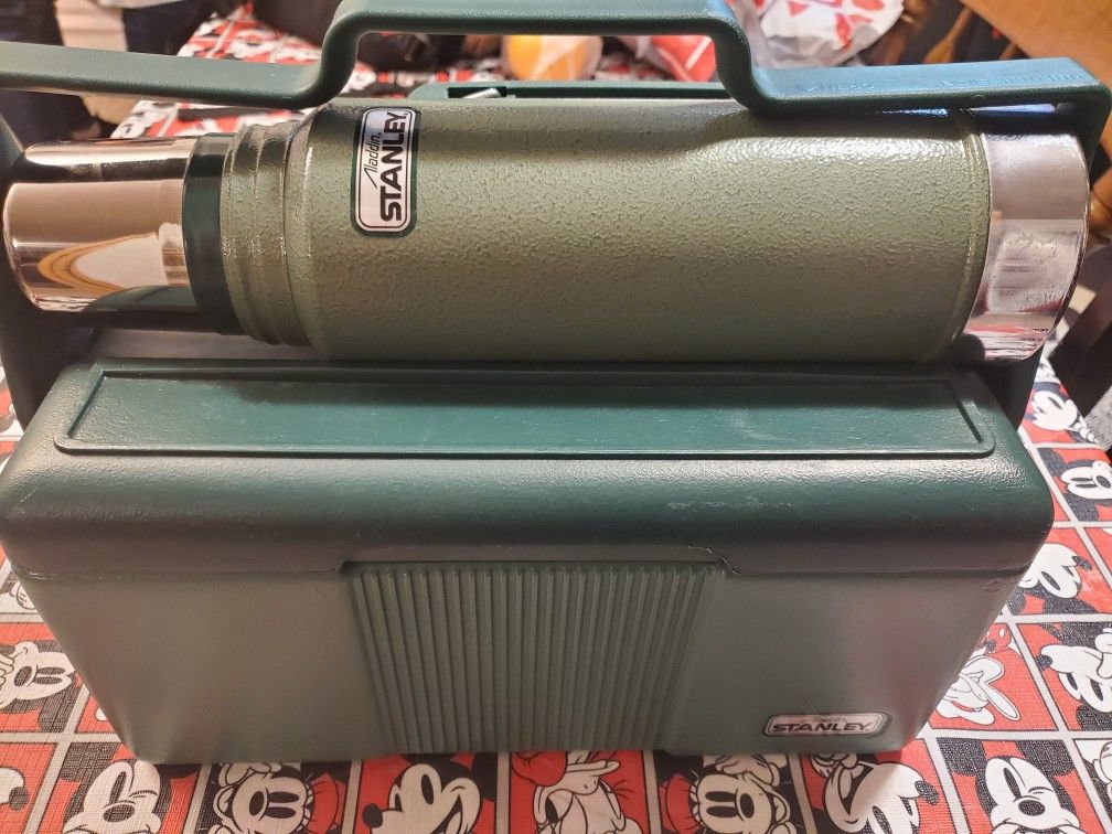 Vintage ALADDIN Thermos and Cooler Combo Rare Like New