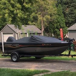 2007 Crestliner Fishhawk SC 50hp 2 Stroke Mercury